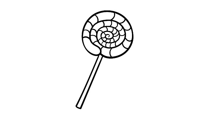 How to draw a Lollipop