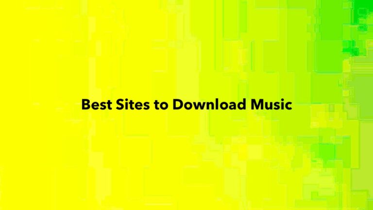 Best Sites to Download Music
