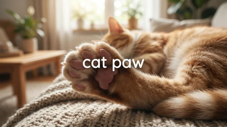 Cat paw