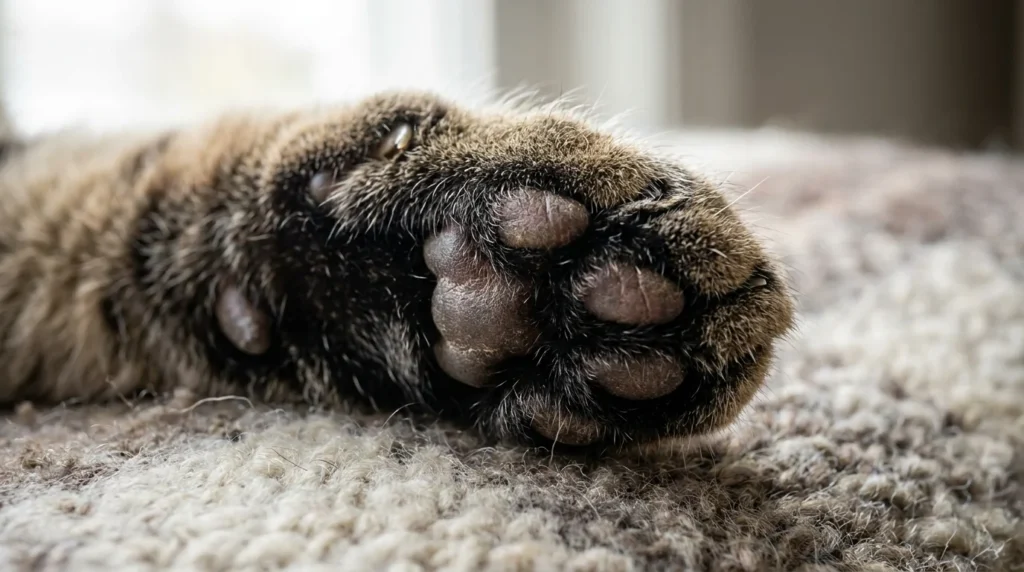 How to Care for Your Cat’s Paws at Home